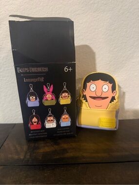 NIB Bob’s Burgers Louise Character Mini Bag Charm - Yellow